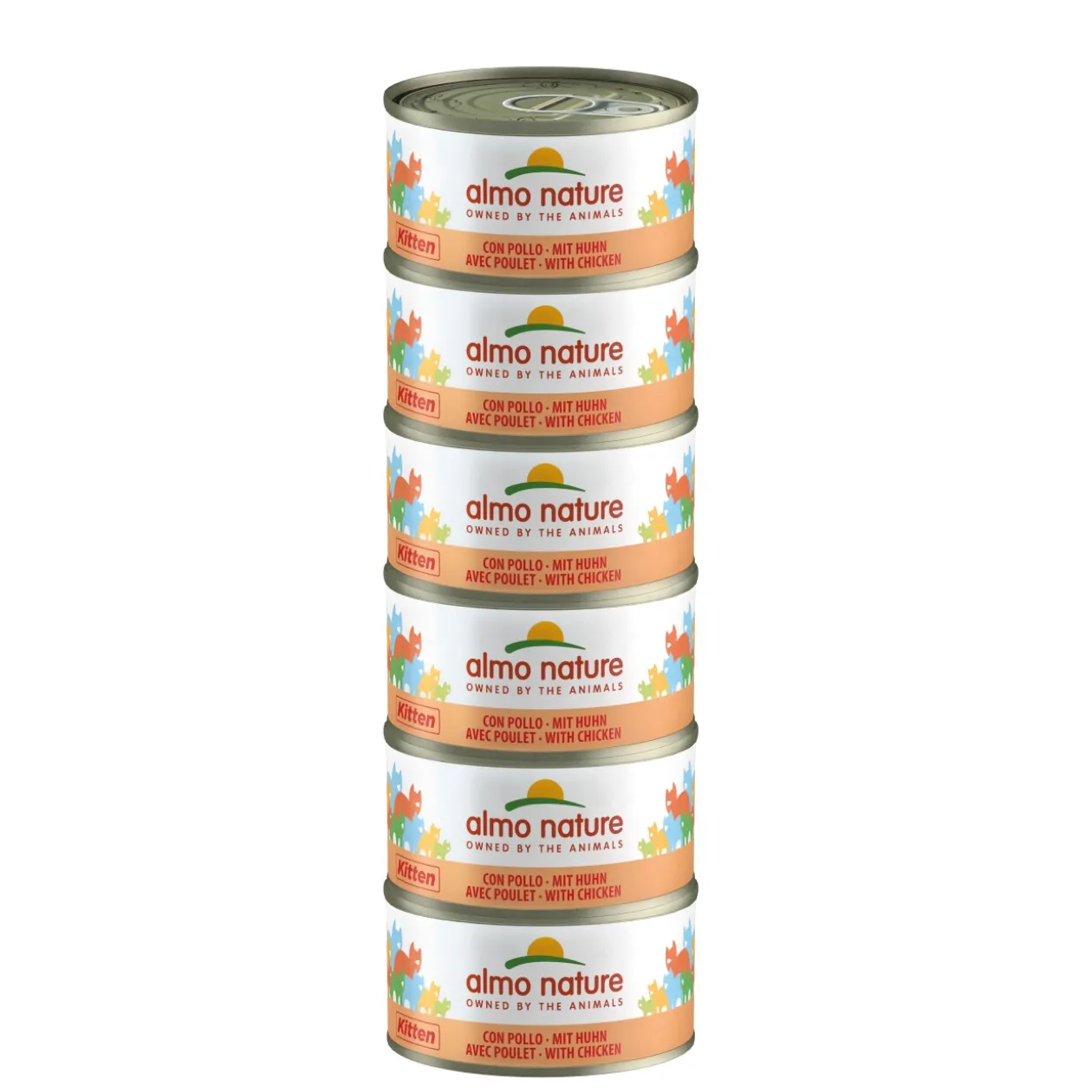 Almo nature Almo HFC 6x70g Poulet