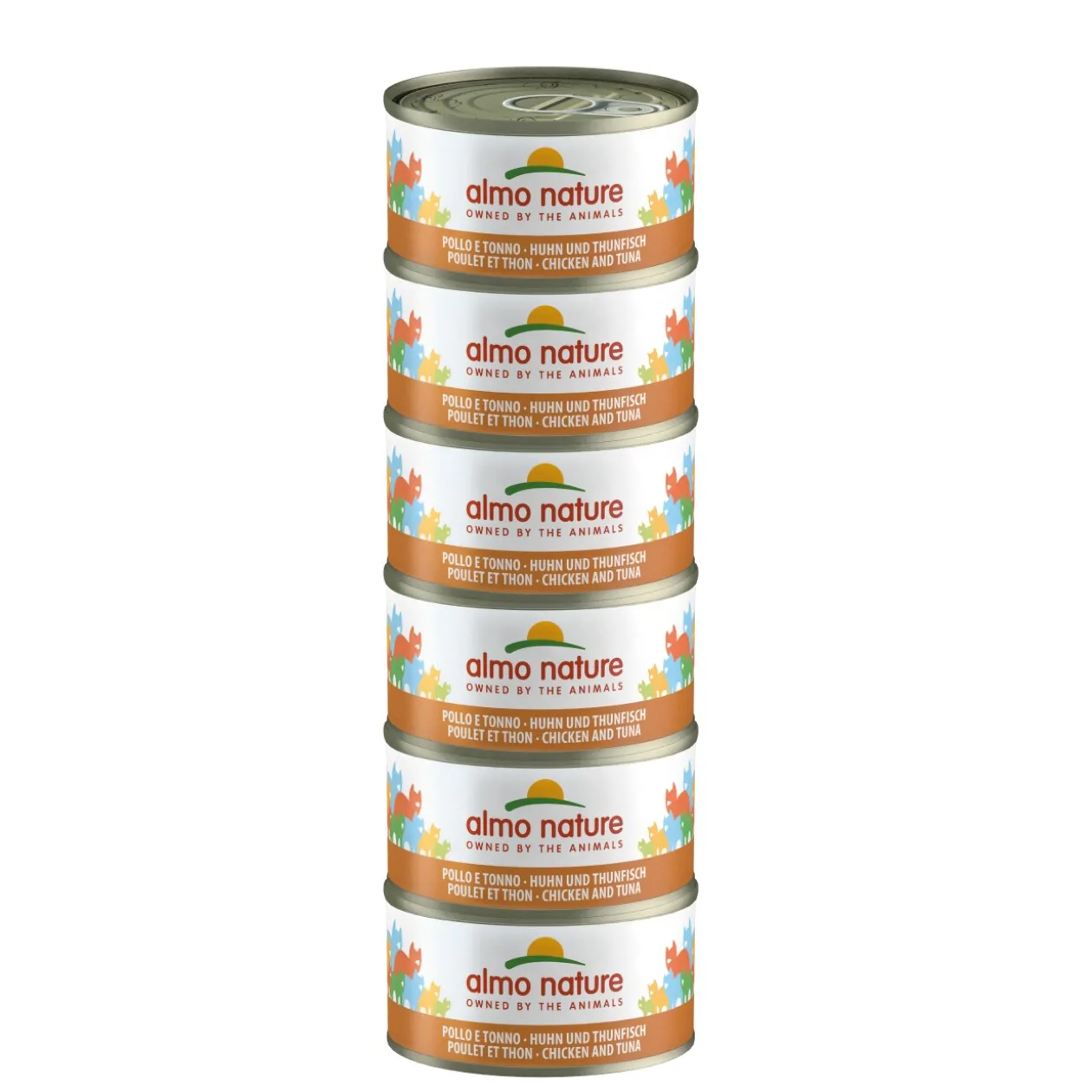 Almo nature Almo HFC 6x70g Thon et poulet