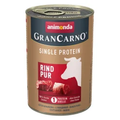 animonda GranCarno Adult Single Protein Pur bœuf 6x400 g