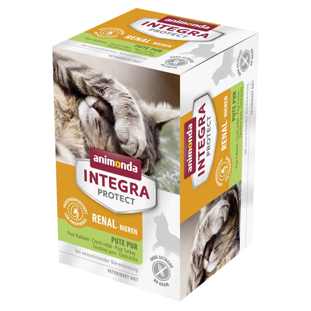 animonda Integra Protect Reins 6 x 100 g Pure dinde