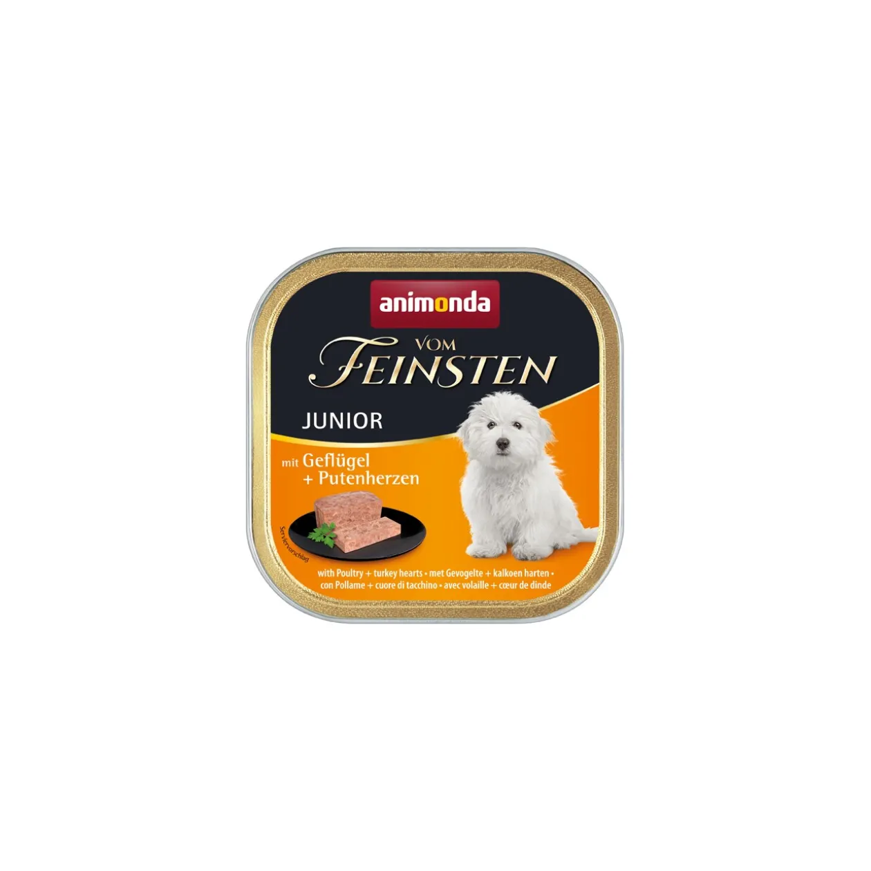 animonda Vom Feinsten 22 x 150 g Volailles et cœurs de dinde
