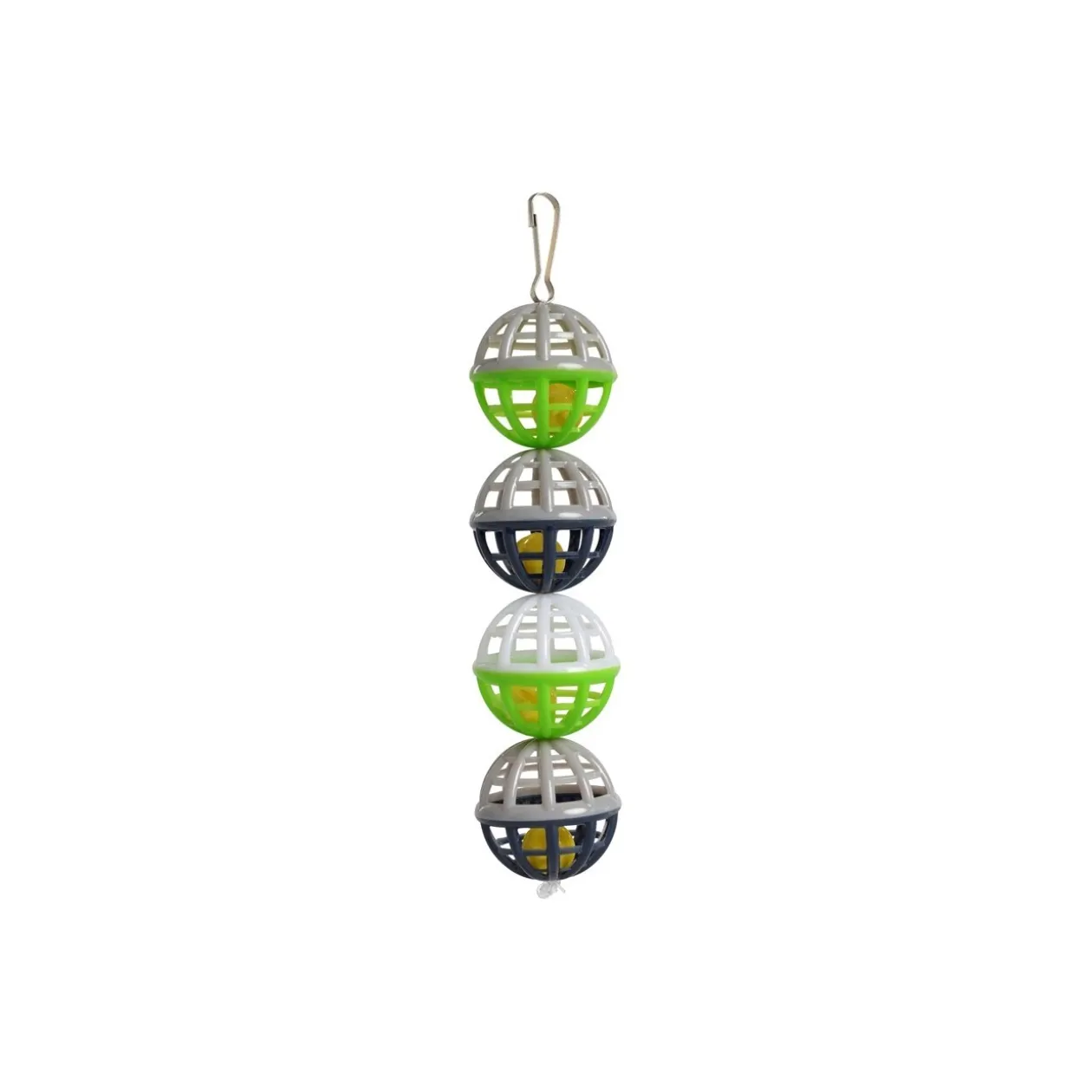 AniOne Balles en plastique munies d’une cloche