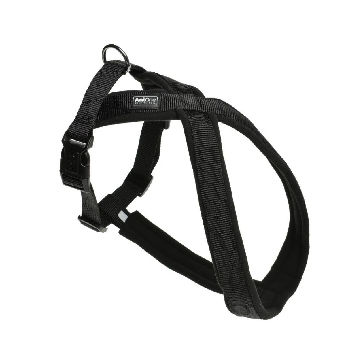 AniOne Harnais en X Classique noir XS–S