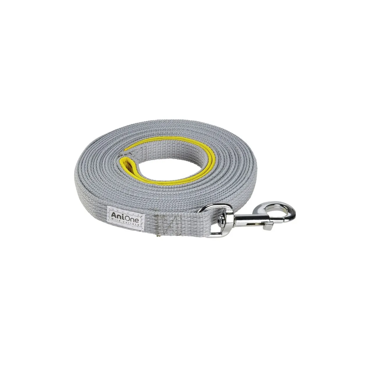 AniOne Longe plate avec passant gris 5 m