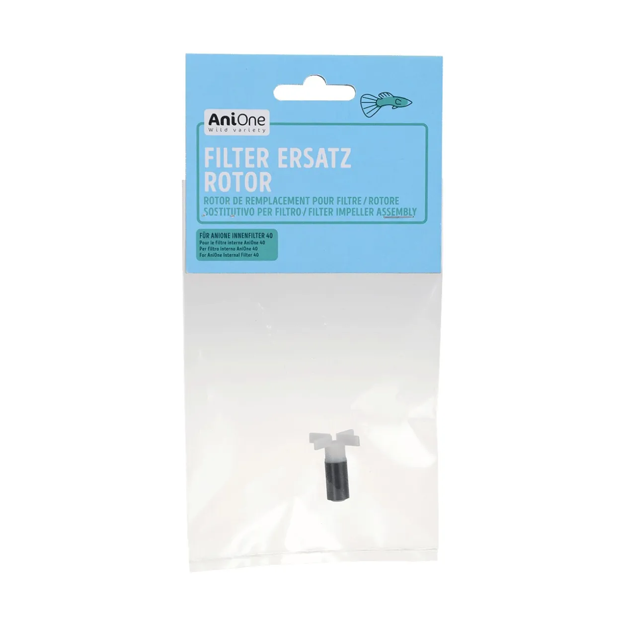 AniOne Rotor de rechange Filter 40 Impeller Filtre intérieur 40