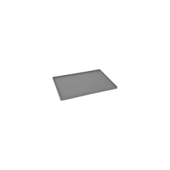 AniOne Tapis support de gamelle silicone gris