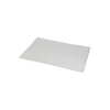 AniOne Tapis support de gamelle silicone 60 x 40 cm gris transparent
