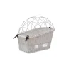 Aumüller Panier à vélo pour porte-bagages blanc