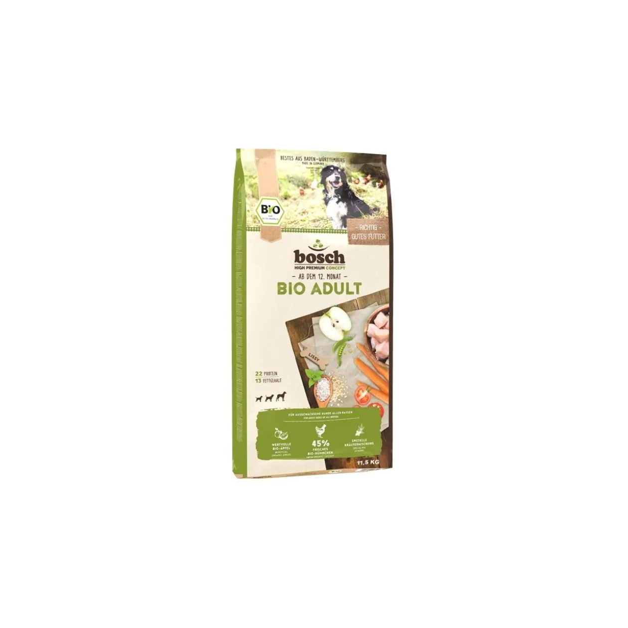 bosch BIO Adult poulet + pomme 11,5 kg