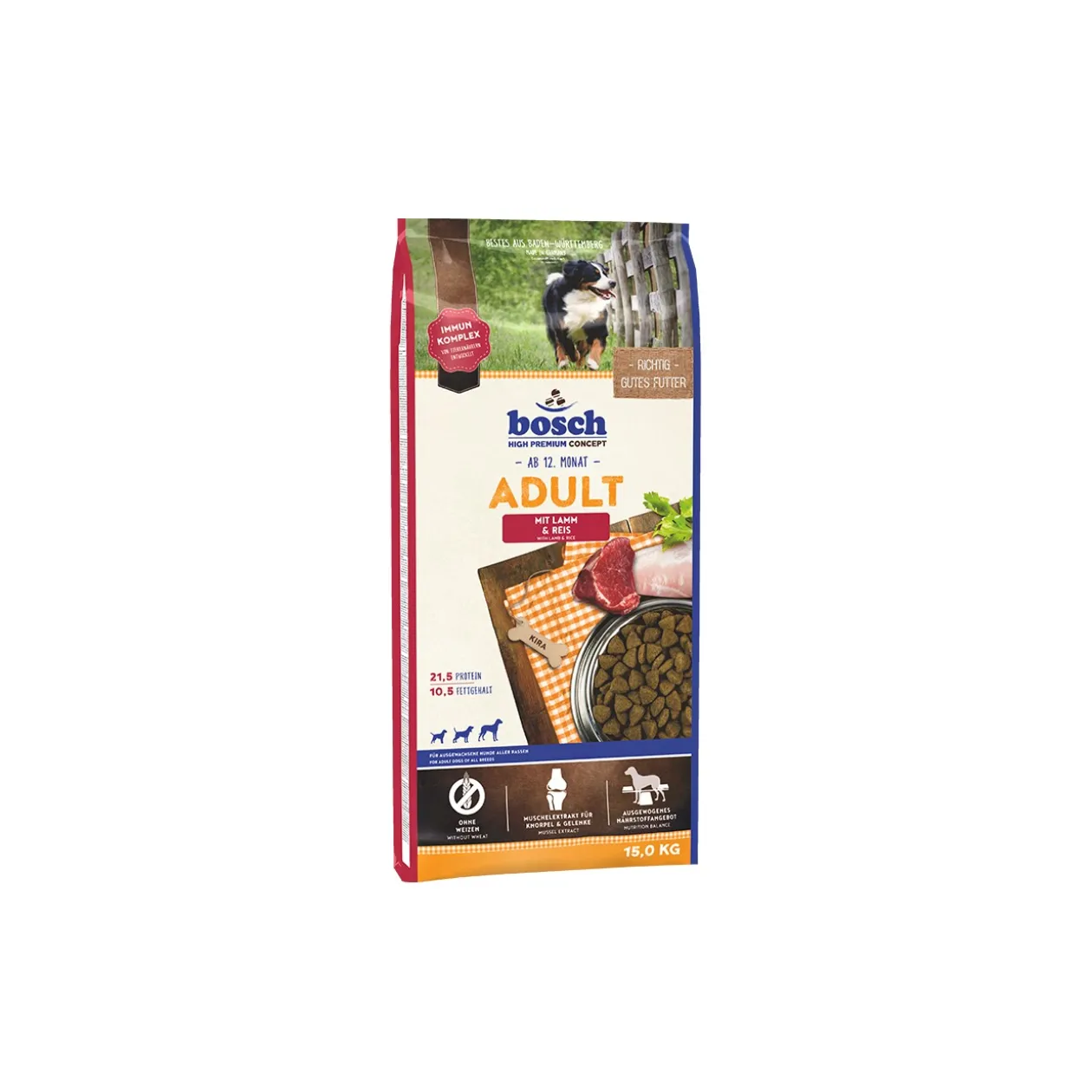 bosch High Premium Concept Adult Agneau et Riz 15 kg