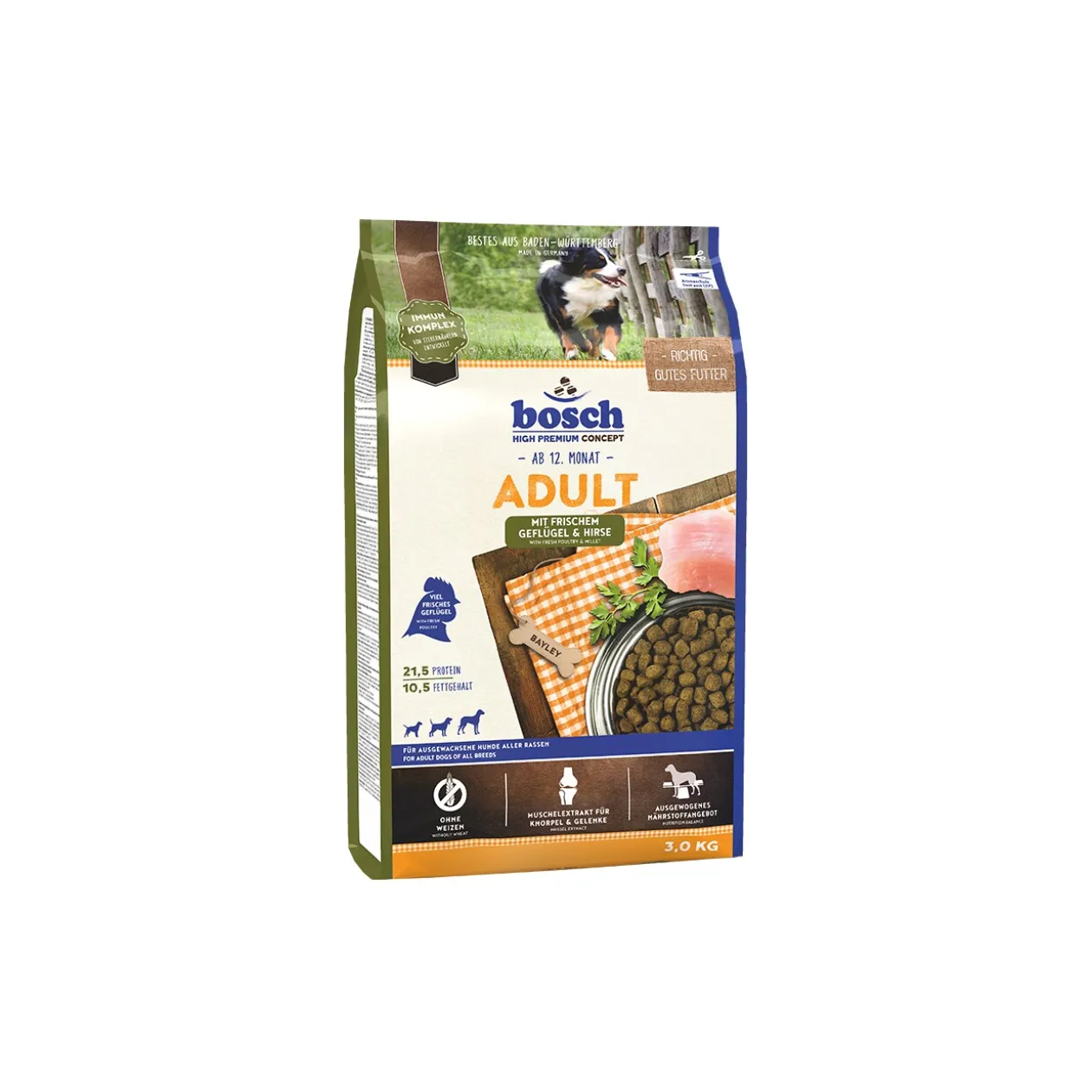 bosch High Premium Concept Adult Volaille et Millet 3 kg