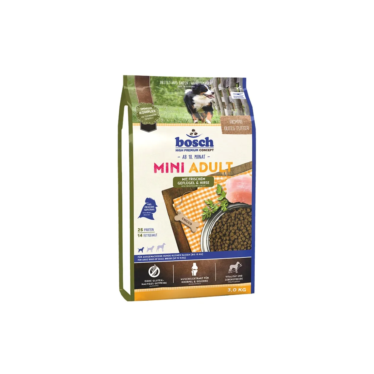 bosch Mini Adult Volaille et millet 3 kg