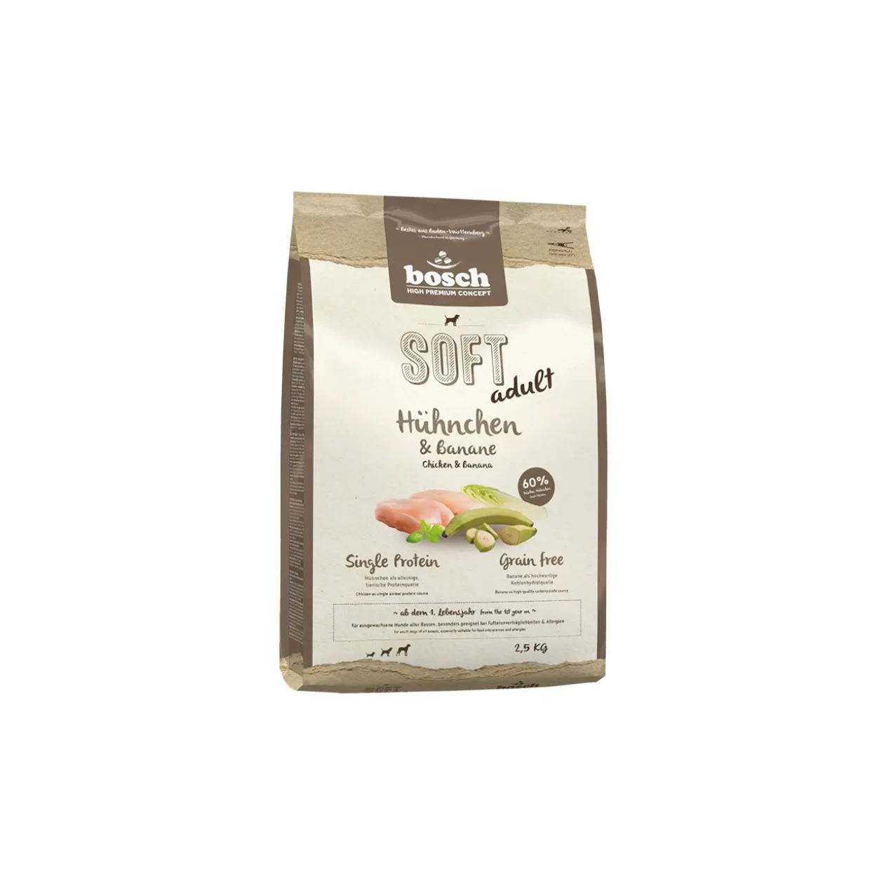 bosch Soft Poulet et banane 2,5 kg
