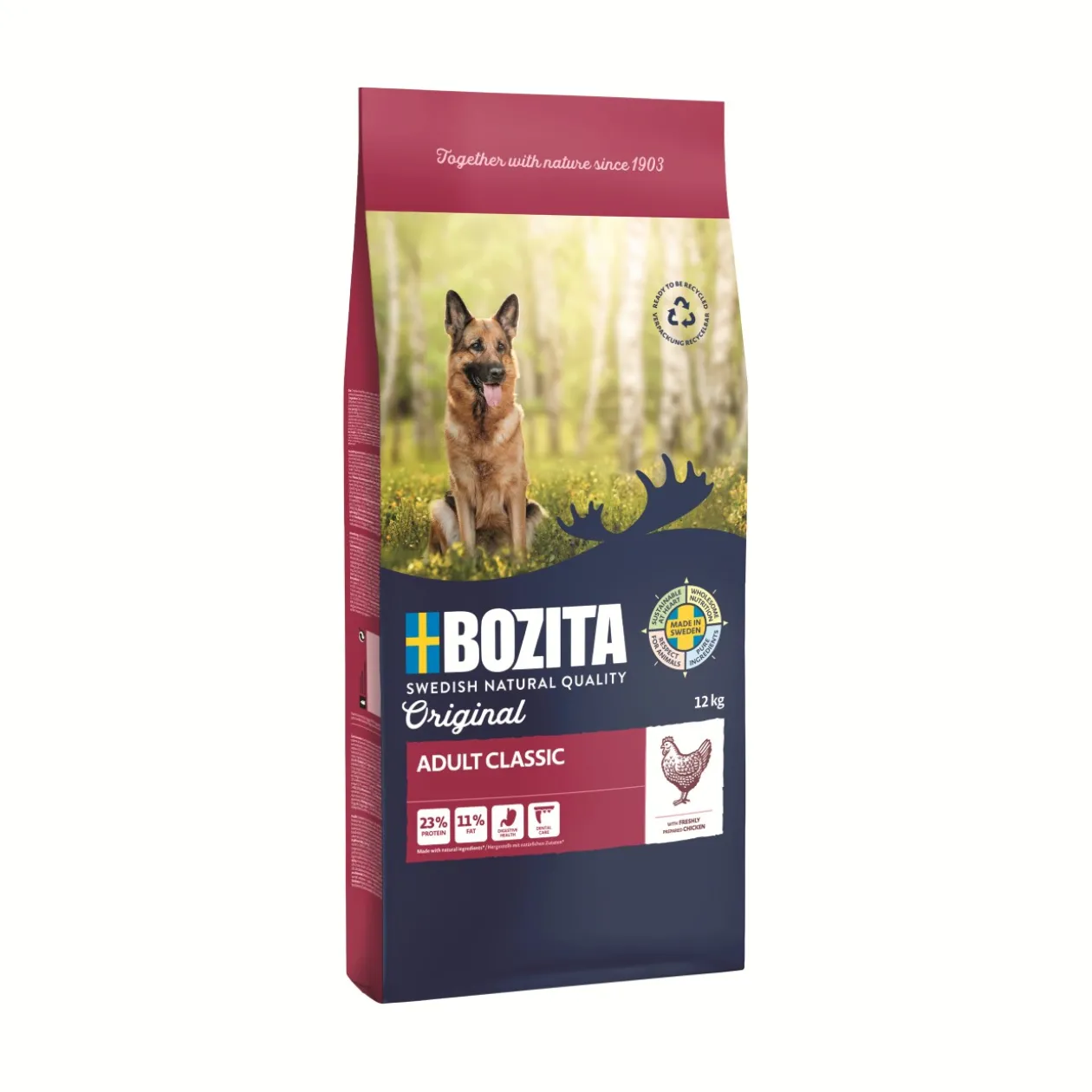 BOZITA Dog Original Adult Classic 12 kg