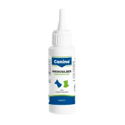 Canina Rinçage des oreilles au micro-argent 100 ml