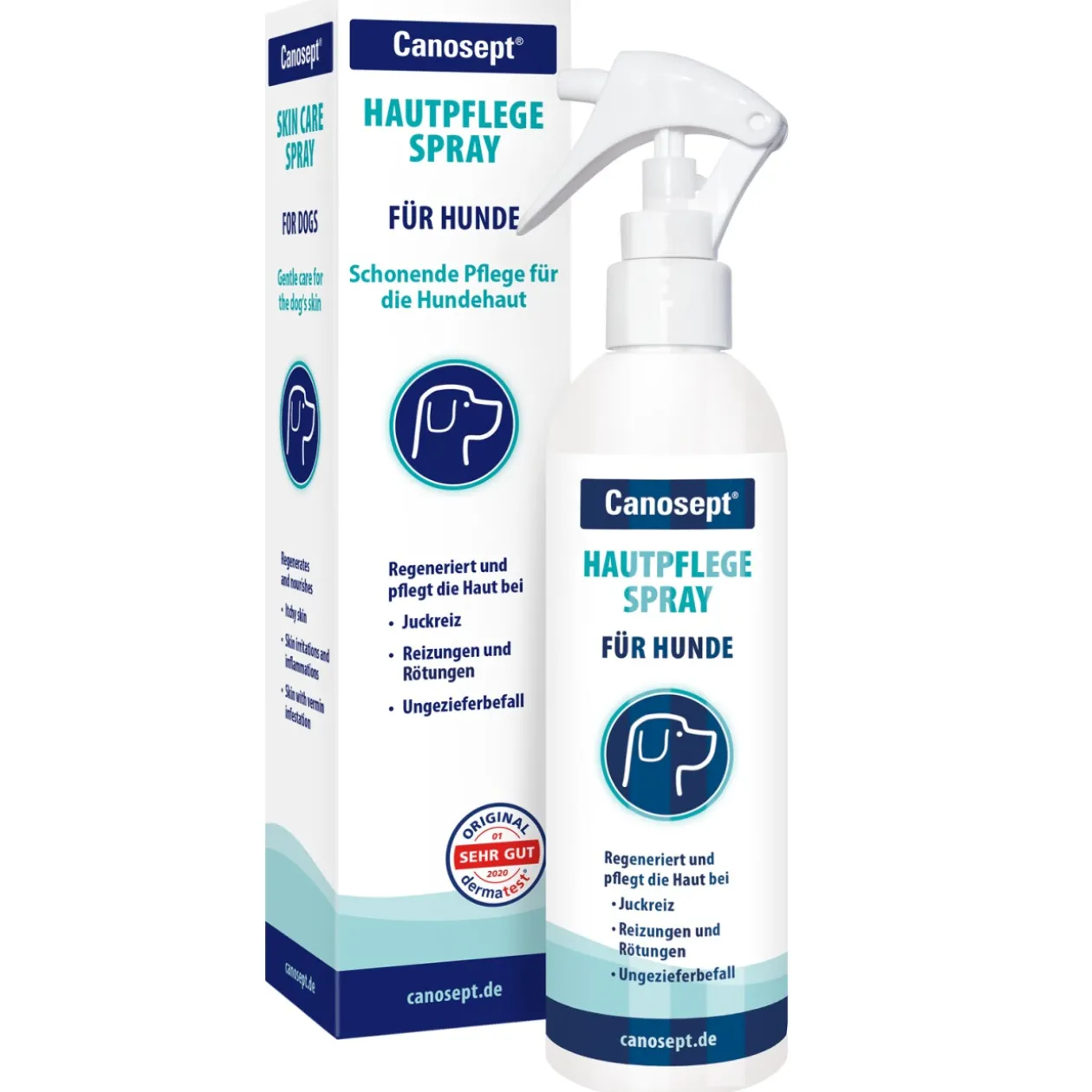 Canosept Spray de soin de la peau pour chiens 250 ml