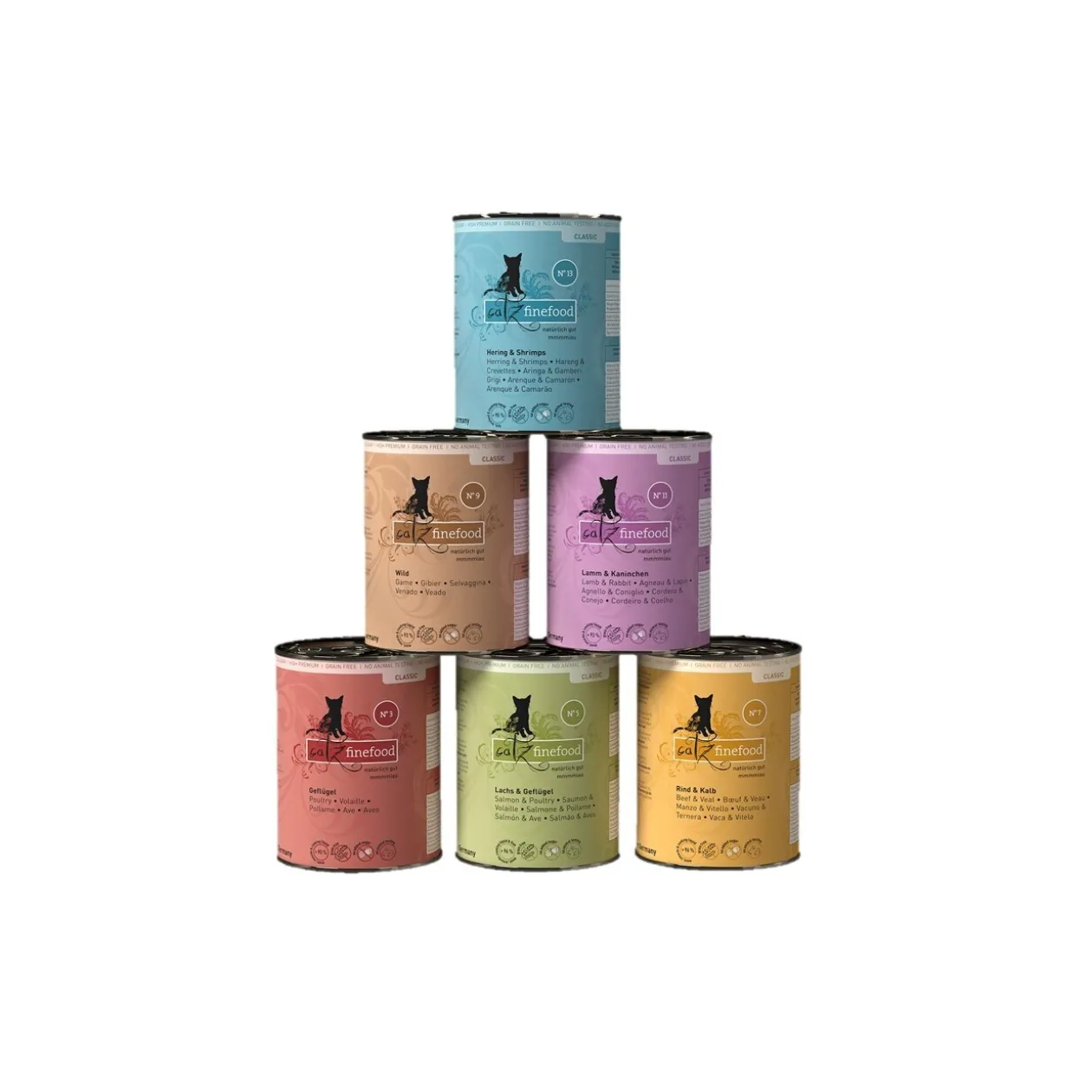 Catz finefood Multipack 6 x 400 g Multipack 1