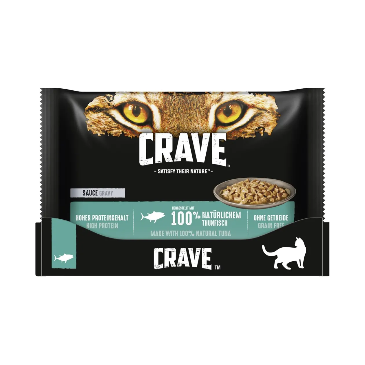 CRAVE Multipack sauce 13 x 4 x 85 g Thon
