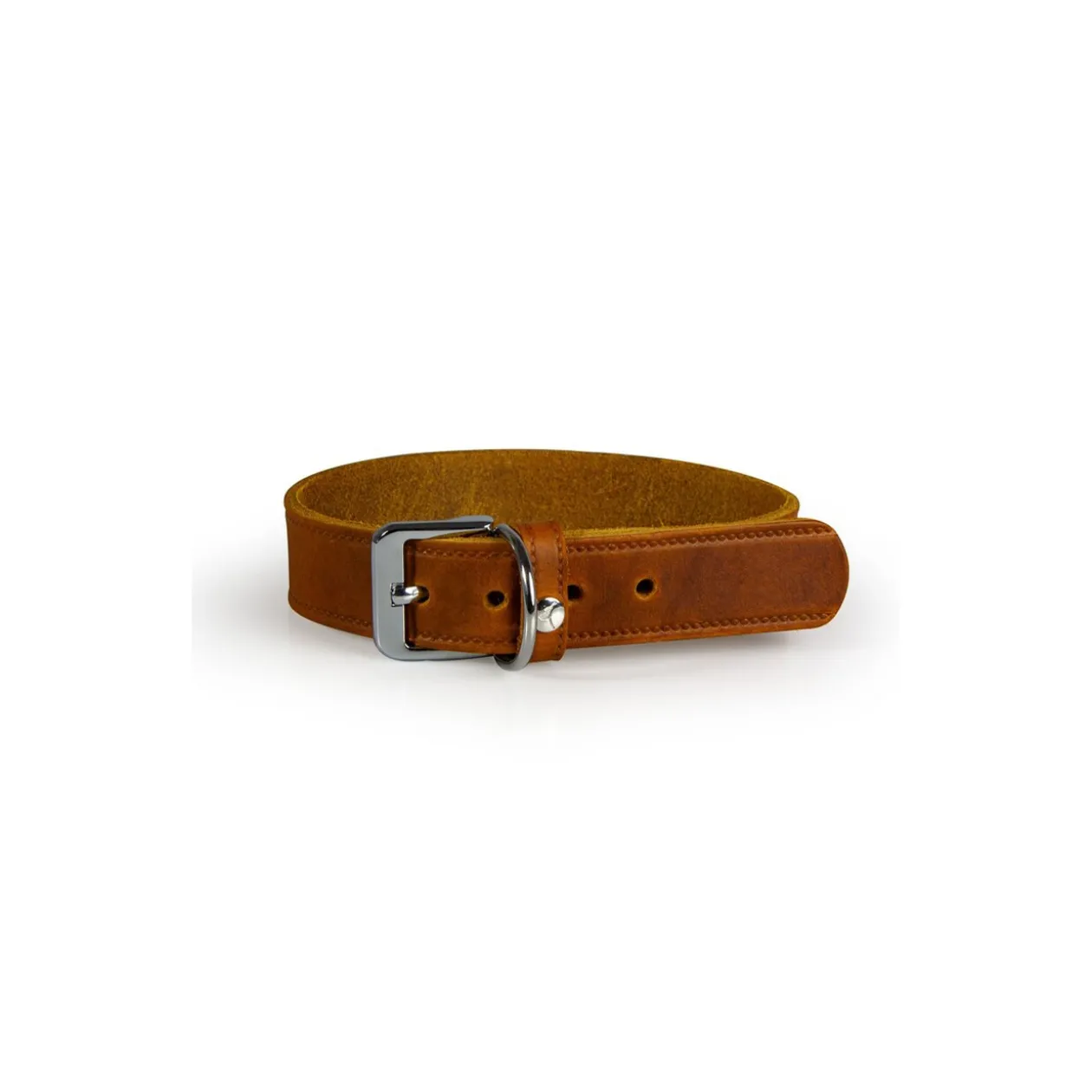 Das Lederband Le collier en cuir Weinheim Bordeau 27 cm, 1,2 cm