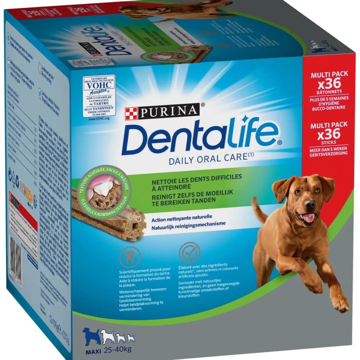 DentaLife Maxi - 36 Friandises à mâcher pour chiens de grande taille