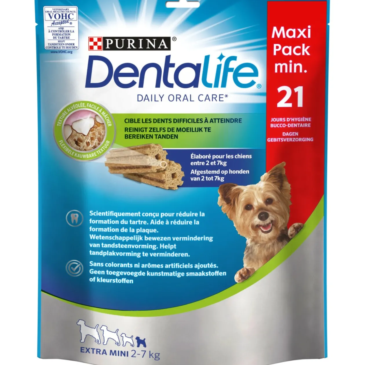 DentaLife PURINA Extra Mini - Maxi Pack - pour chiens de très petite taille - 207 g