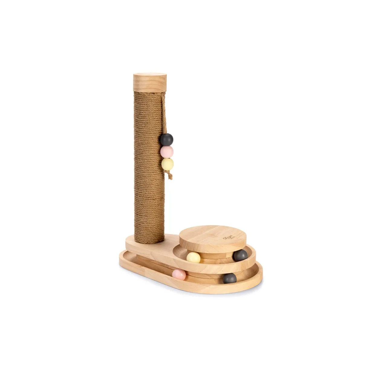 Designed by Lotte Arbre à gratter Karlie DBL Inez en bois