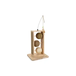 Designed by Lotte Balles à griffer Karlie DBL Lomax en bois