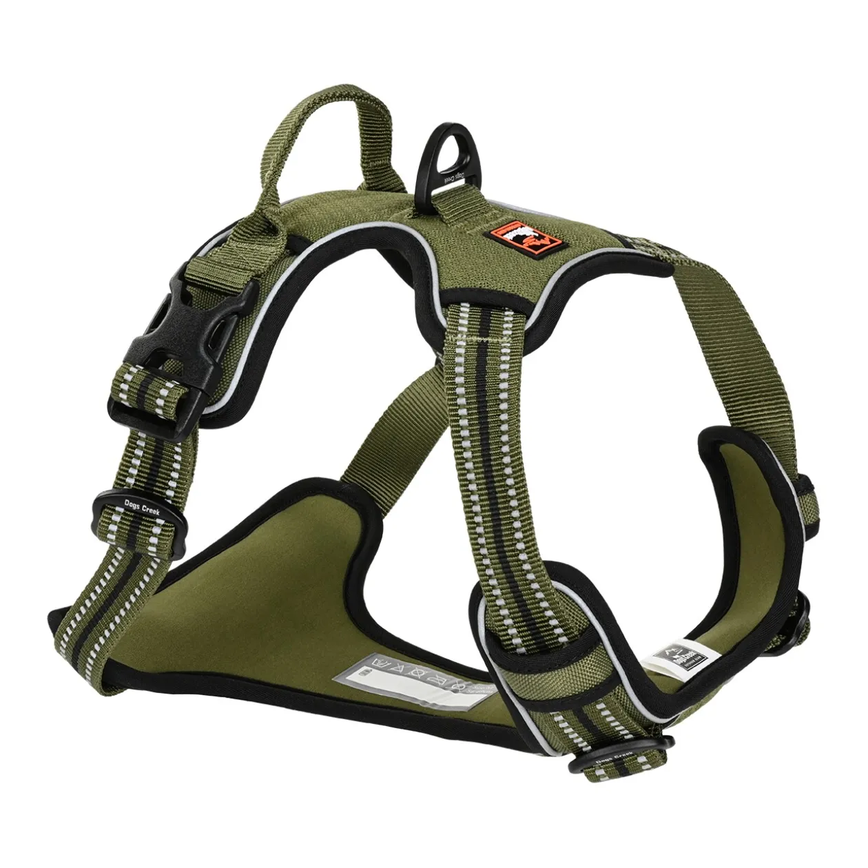 Dogs Creek Harnais anti-traction Pathfinder vert S