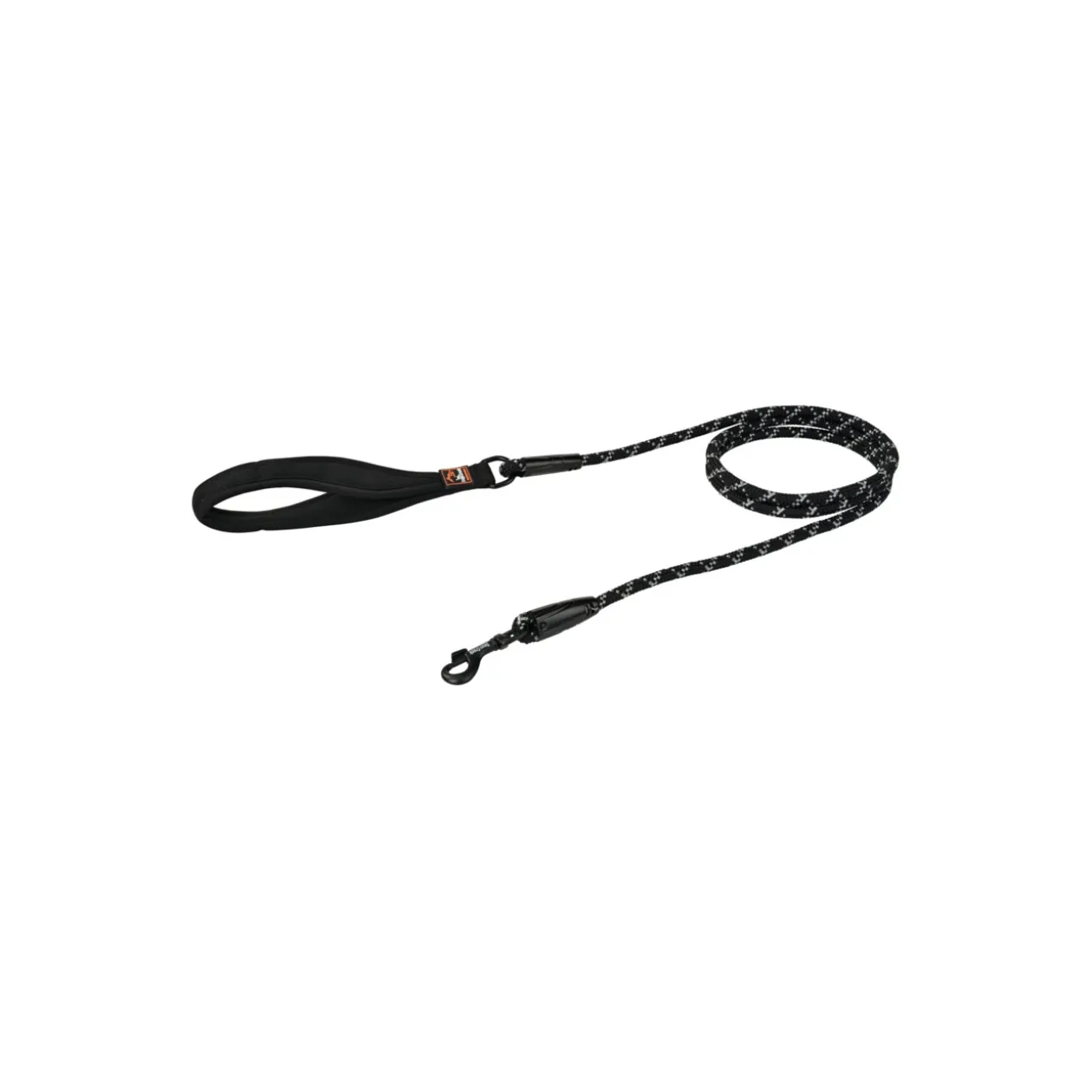 Dogs Creek Laisse en corde Discovery noir S-M