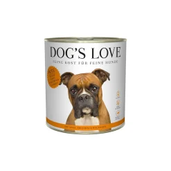 DOG'S LOVE Adult Classic 6x800g Dinde aux pommes et aux courgettes