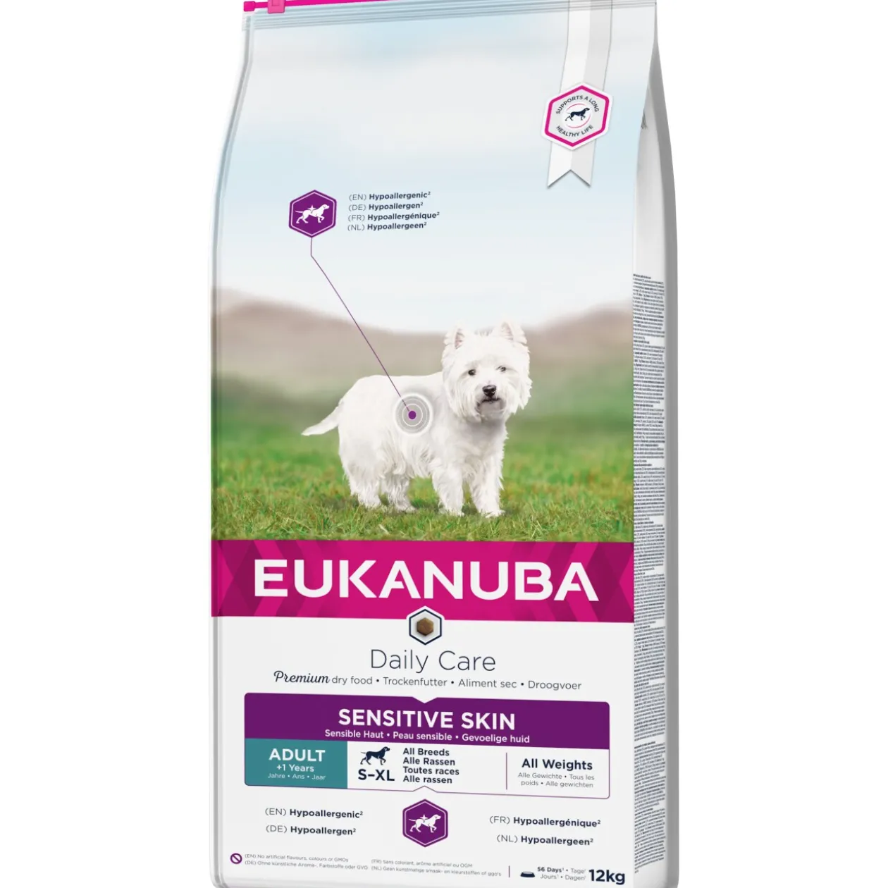 EUKANUBA Daily Care Peau sensible 12 kg