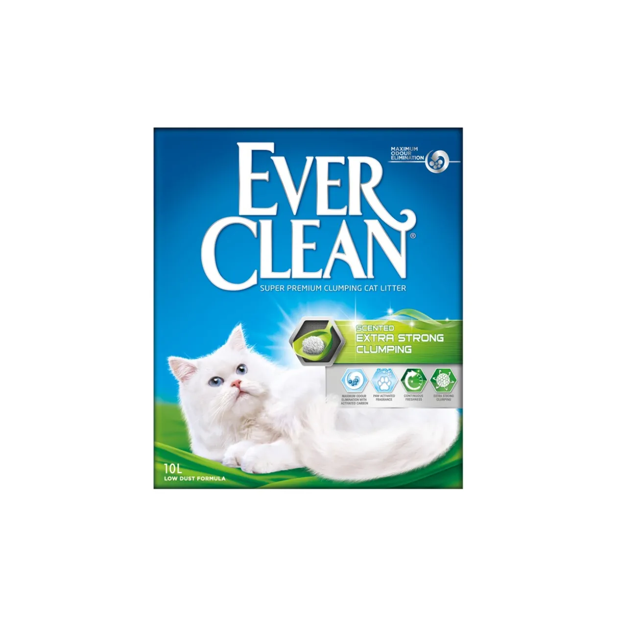 Ever Clean Litière pour chat Extra Strong Clumping au parfum 10 l