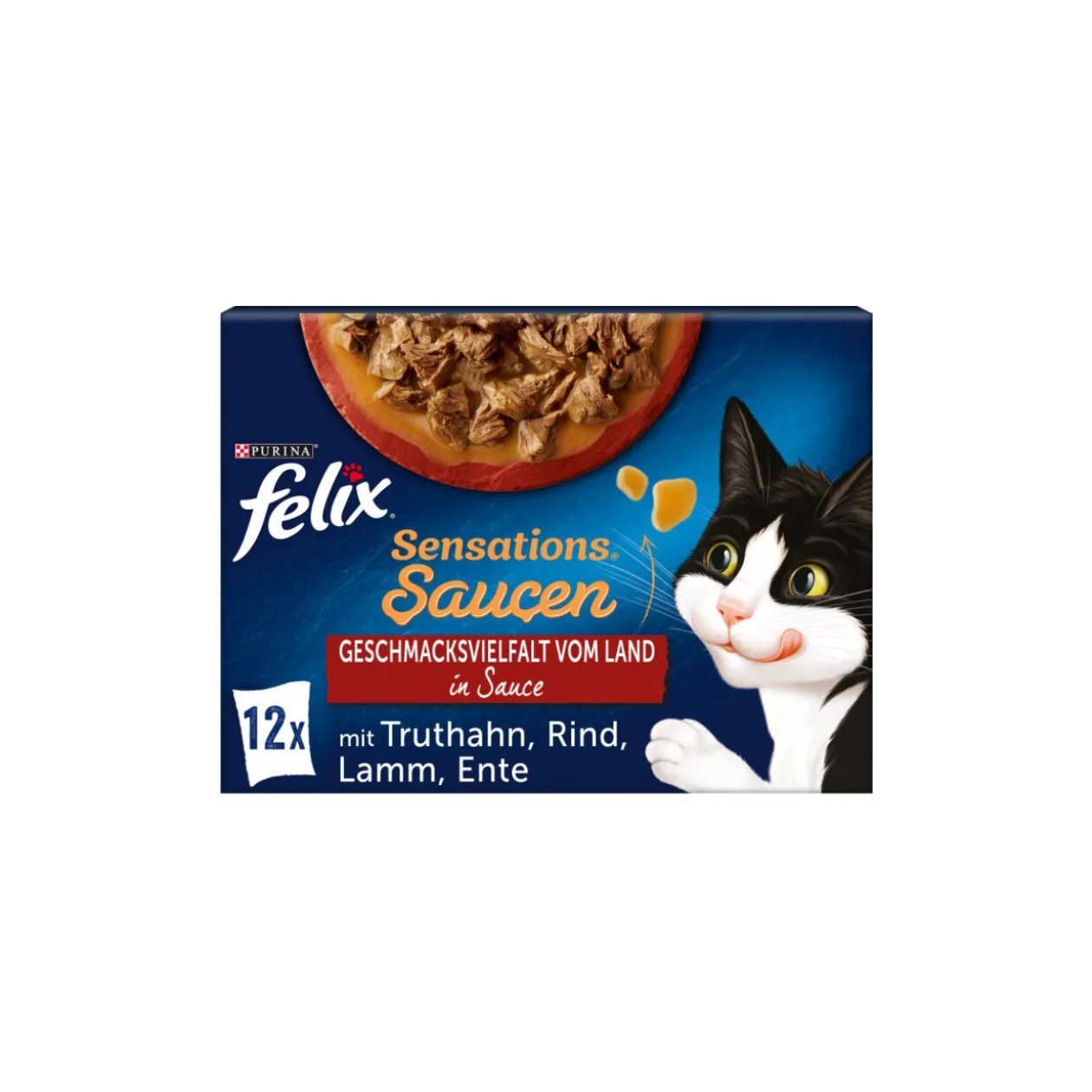 Felix Sensations 12 x 85 g Variété de saveurs du pays