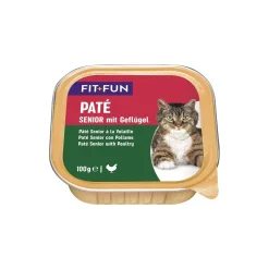 FIT+FUN Senior Paté Volaille 16x100 g