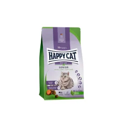 HAPPY CAT Croquettes pour chat senior, agneau des prés 1,3 kg
