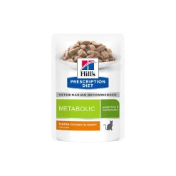 Hill's Prescription Diet Metabolic Weight Management Mini au poulet Volaille 12x85 g
