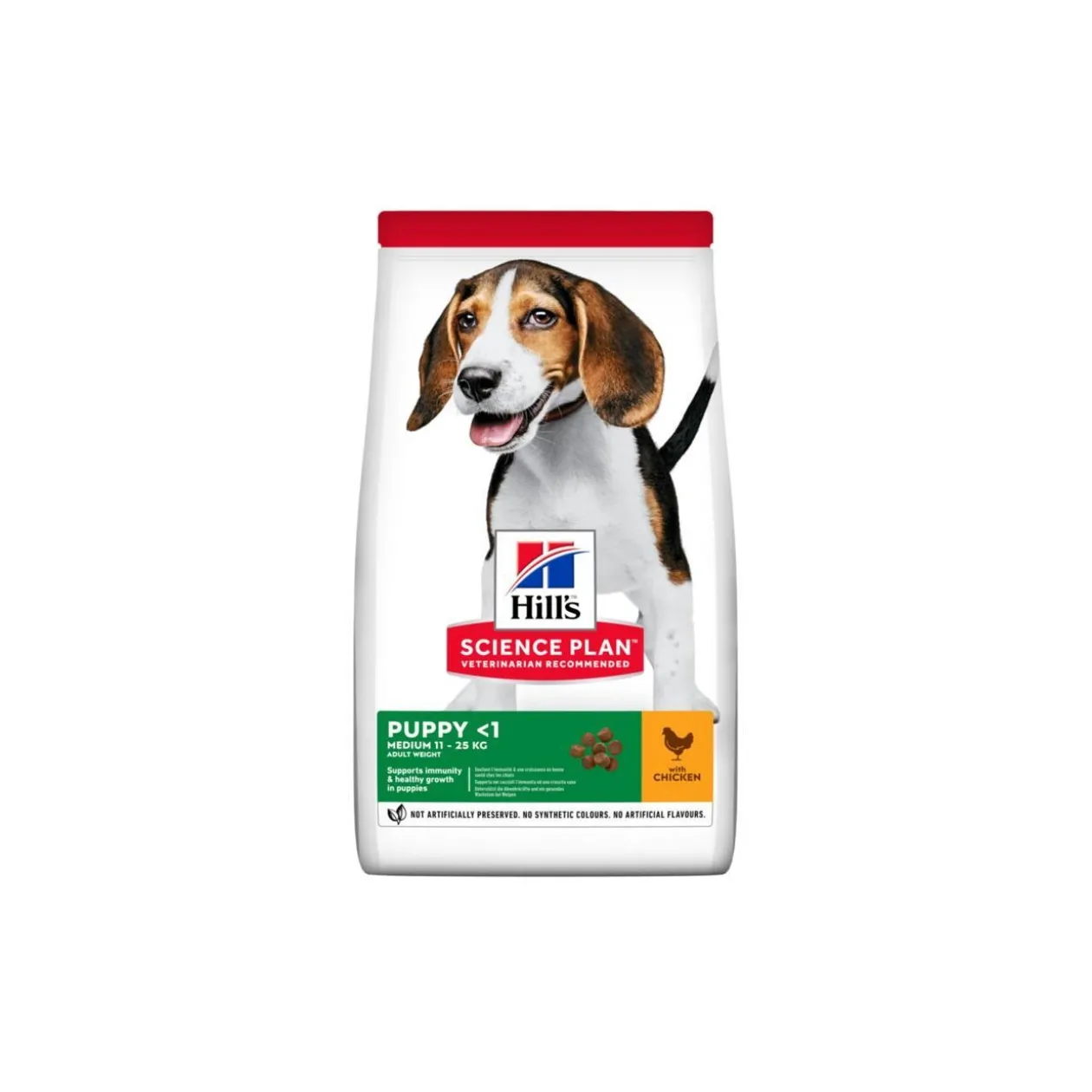 Hill's Science Plan Medium nourriture pour chiots, avec DHA issu d’huile de poisson Poulet 14 kg