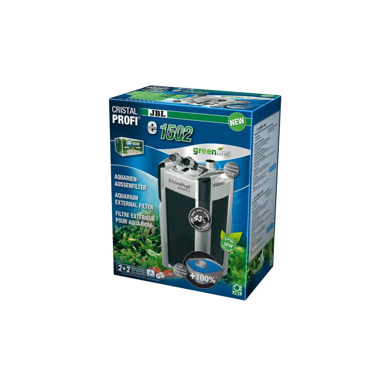 JBL CristalProfi e1502 greenline