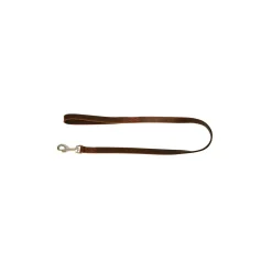 Kerbl Laisse VEGAS marron, boucle ouvrable, 22 mm, 240 cm