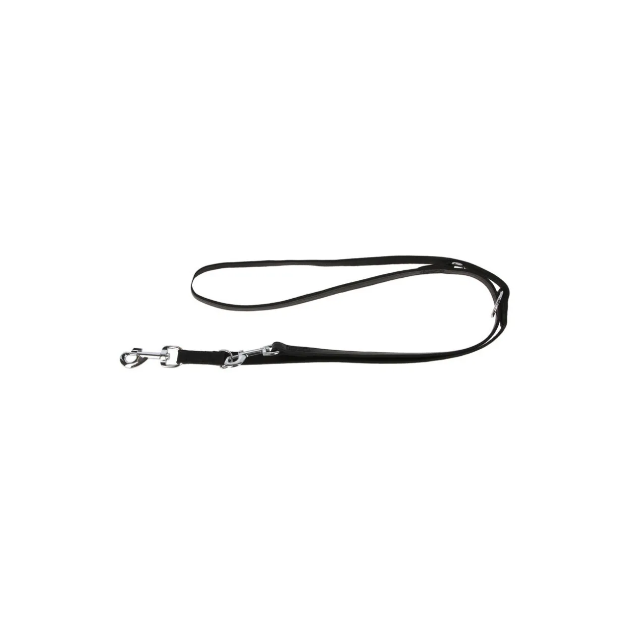 Kerbl Laisse VEGAS noire 18 mm / 200 cm