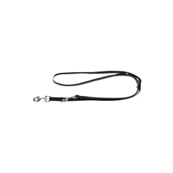 Kerbl Laisse VEGAS, noire, boucle ouvrable 22 mm 240 cm