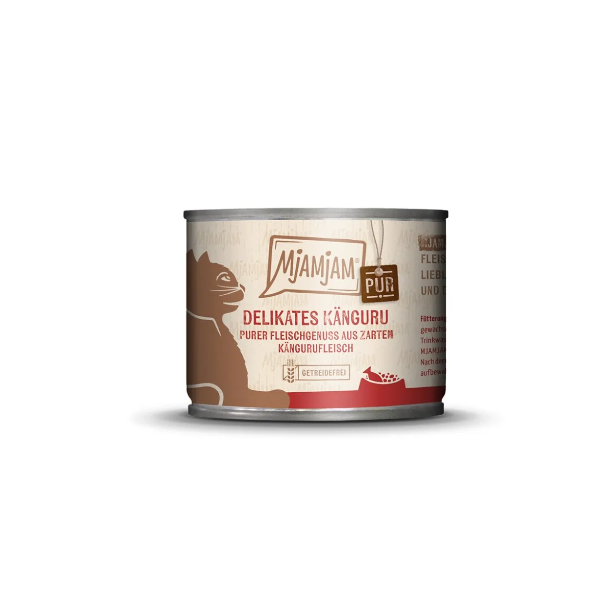 MjAMjAM nourriture humide pour chat adulte, pur plaisir de viande 6x200 g Kangourou