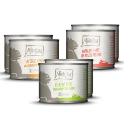 MjAMjAM nourriture humide pour chat adulte 6x200 g Pack mix 1