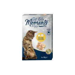 MOMENTS Soft Rolls 6 x 4 x 10 g Poulet et fromage