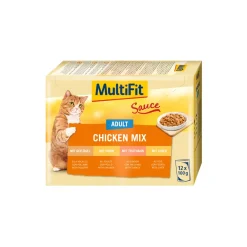 MultiFit Adult Sauce Chicken Mix Multipack 12x100 g