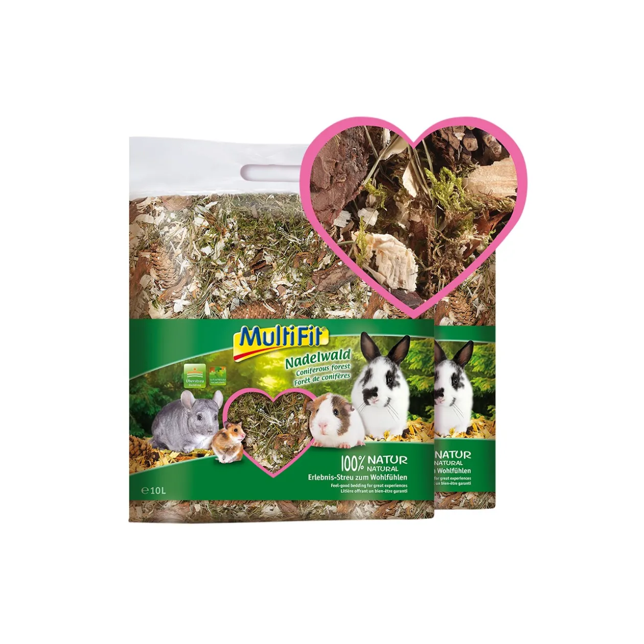 MultiFit Forêt d'aiguilles 2x10 l