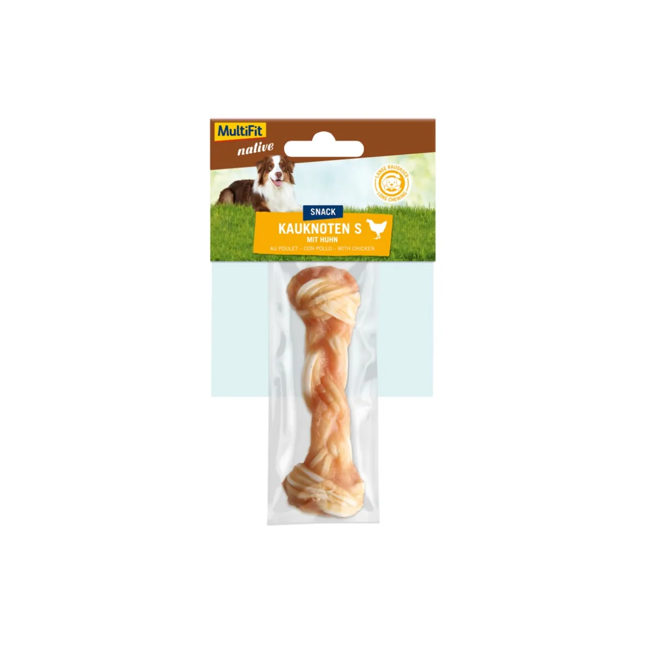 MultiFit Native Nœuds à mâcher au poulet S