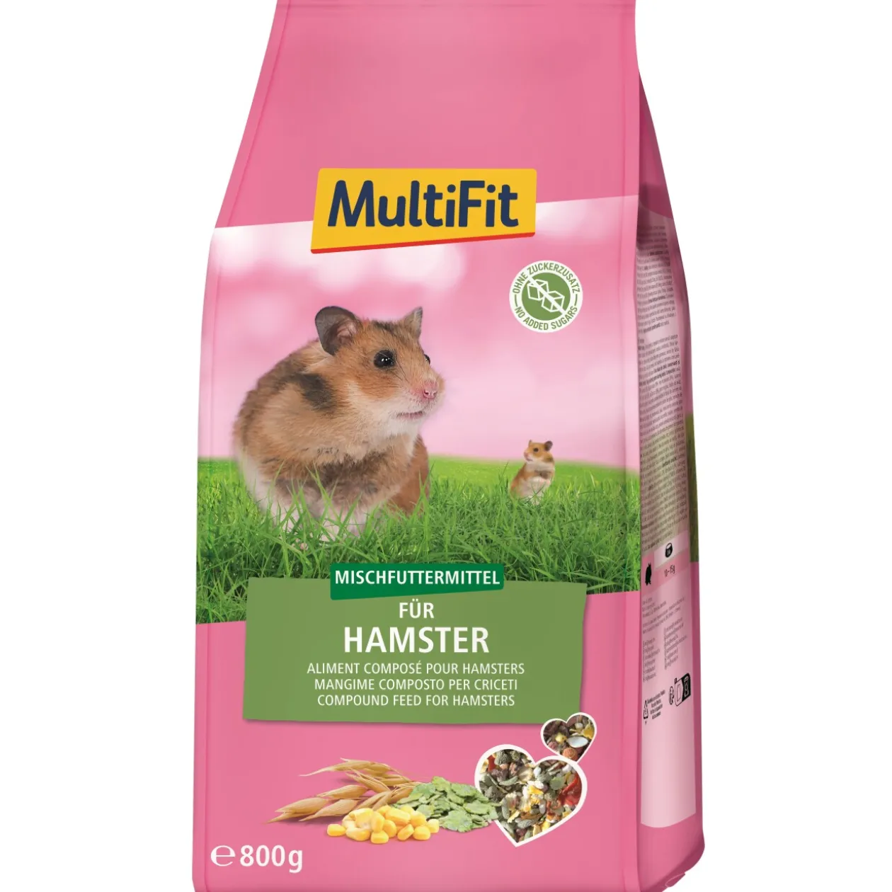 MultiFit Nourriture pour Hamster 800g