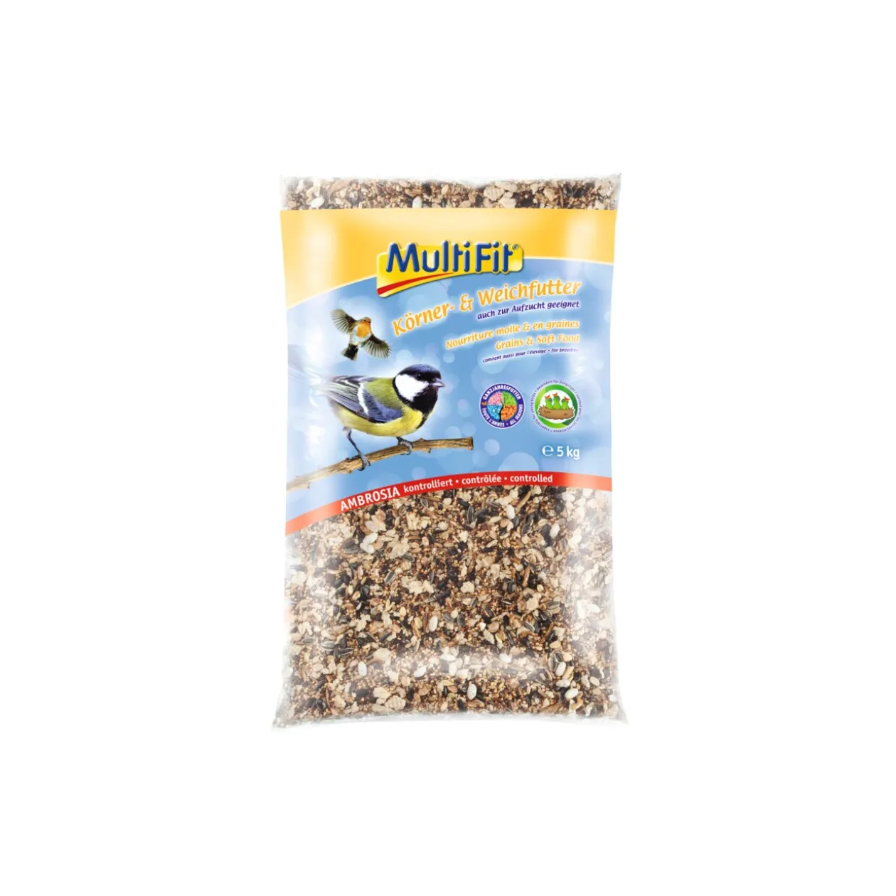 MultiFit Nourriture tendre et à base de graines 5 kg