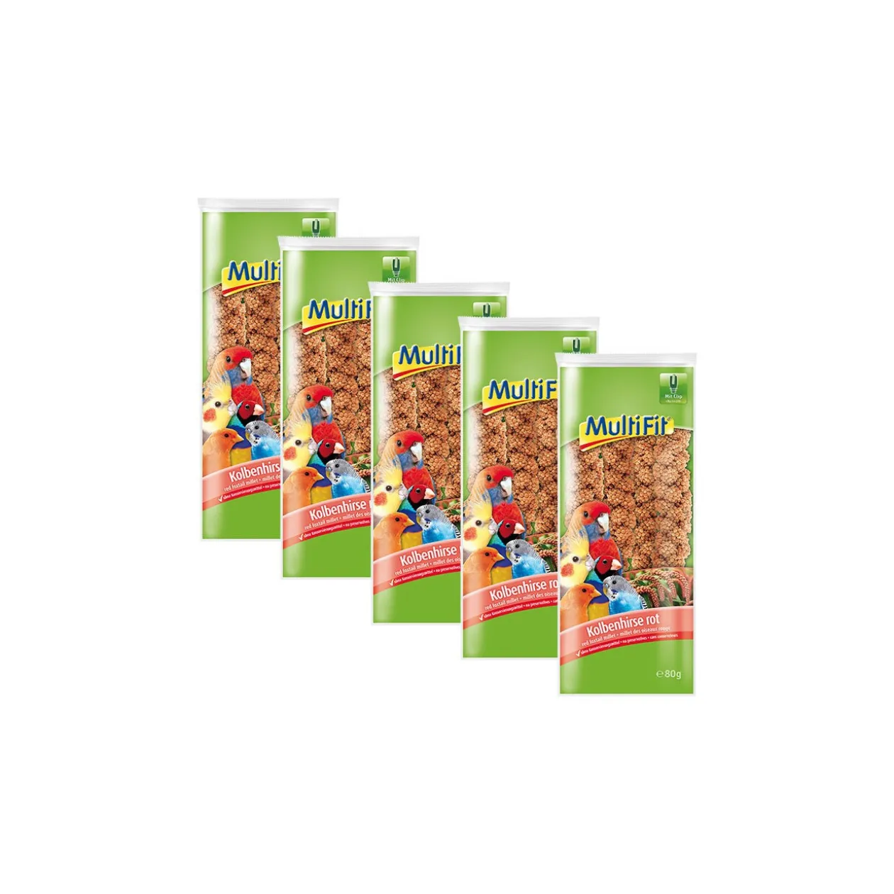 MultiFit Petit mil rouge 5 x 80 g
